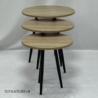 طقم طاولات خدمة مدرج عدة الوان