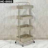 عربية 4 أرفف عدة ألوان