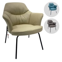 كرسي كوفي جلد عدة الوان