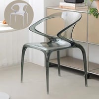 كرسي اكريلك شفاف عدة الوان عصري