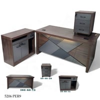 طقم مكتب 140و160 سم عدة ألوان