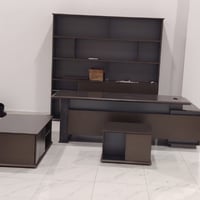 طقم مكتب مدراء 240سم مع دولاب وطاوله