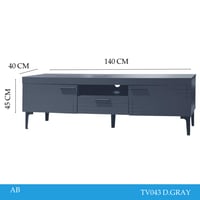 طاولة بلازما رمادي غامق 140و160و180و200 سم