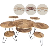 طقم طاولات خدمة عدة ألوان