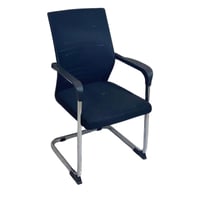 طقم 5 كراسي مكتب لون أسود