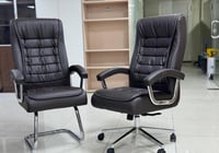 طقم 2 كراسي مكتب عدة ألوان