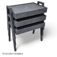 طاولة خدمة عدة ألوان