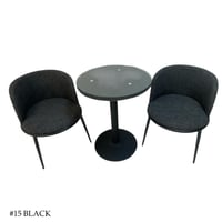 طقم طاوله وكرسيين عدة الوان