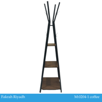 علاقة استاند مع أرفف عدة ألوان