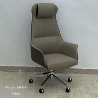 كرسي مكتب دوار جلد عدة الوان