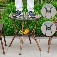 طاولة كوفي خارجية عدة ألوان