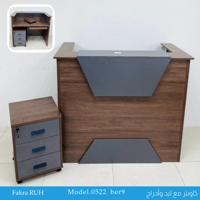 كاونتر مع أدراج وليد 120و140 سم عدة ألوان