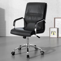 طقم 2كراسي مكتب جلد مودرن