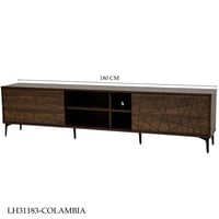 طاولة تلفزيون 180و160 سم عدة ألوان