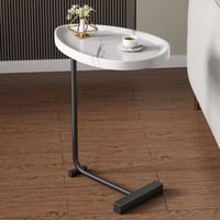 طقم 4 طاولات كوفي وخدمة سطح أبيض