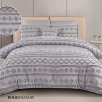 طقم مفرش بوهيمي نفر او نفرين عدة ألوان