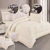 طقم مفرش نفرين و نفر عدة ألوان