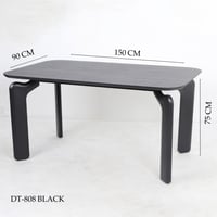 طاولة طعام خشبي مقاس 130و150 سم