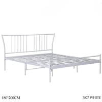 سرير أبيض 120و140و180 سم