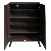 خزانة أحذية بابين عدة ألوان