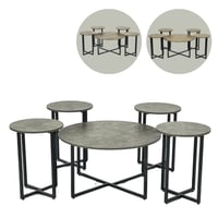 طقم طاولات خدمة عدة الوان