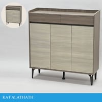 دولاب عدة ابواب بني غامق