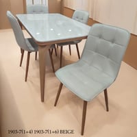 طقم طاوله طعام 6و4كراسي عدة الوان