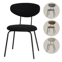 طقم 2 كراسي قماش عدة ألوان