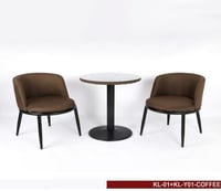 طاولة مع كرسيين كوفي