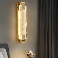 جداري ليد ذهبي اضاءات