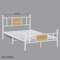 سرير لون ابيض عدة مقاسات
