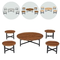 طقم طاولات ارضي عدة الوان