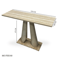 طاولة مدخل خشب عدة الوان