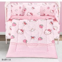 طقم لحاف اطفال 5قطع عدة الوان