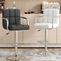 كرسي بار جلد عدة الوان