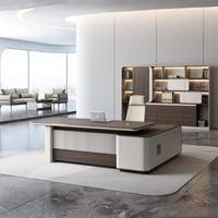 طقم مكتب مدراء فخم مع طاوله اجتماع