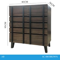 دولاب جزامه ماليزي بني عدة مقاسات