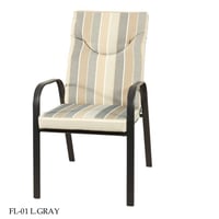 طقم 4 كراسي خارجي عدة ألوان