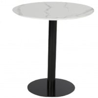 طاولة لون أبيض مقاس 70 سم