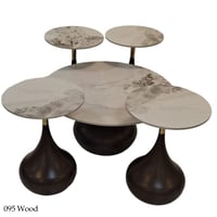 طقم طاولات بورسلان عدة ألوان