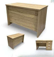 مكتب مع ادراج عدة مقاسات وألوان