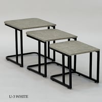 طقم طاولات خدمة عدة ألوان