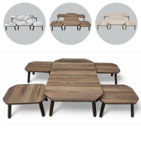 طقم طاولات ارضي تركي عدة الوان