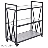 عربية تقديم زجاج عدة ألوان