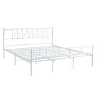 سرير أبيض عدة مقاسات