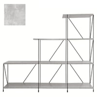 رف تخزين عدة ألوان