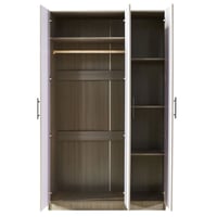 دولاب ملابس رمادي عدة مقاسات