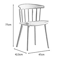 كرسي رصاصي داخلي وخارجي يتحمل الحرارة والامطار