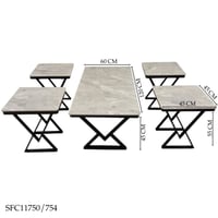 طقم طاولة بورسلان عدة ألوان