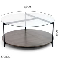 طاوله وسط قزاز عدة الوان